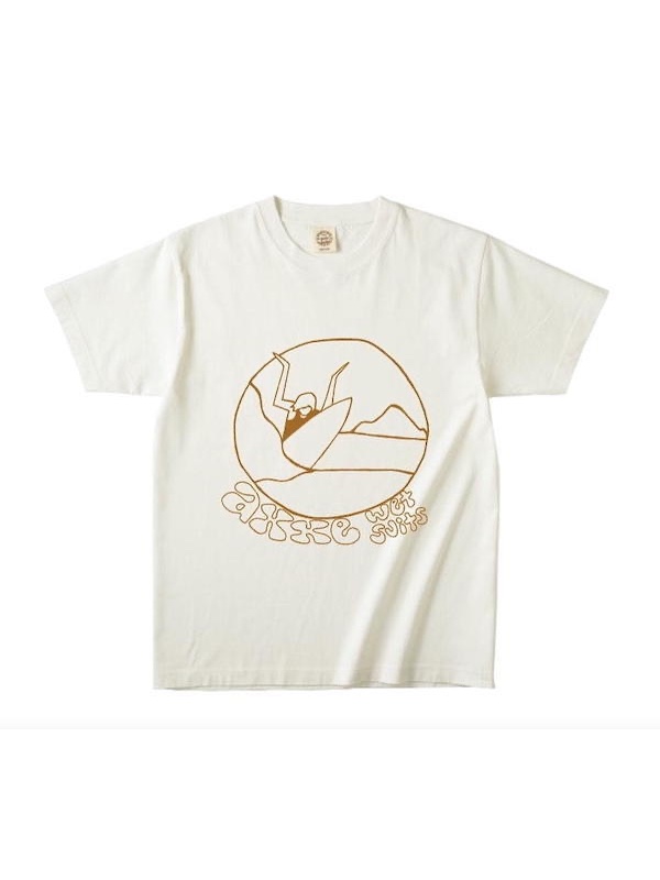 画像1: AXXE Classic アックスクラシック / 数量限定 AXXE CLASSIC × Andy Davis collab-Organic Cotton Tee